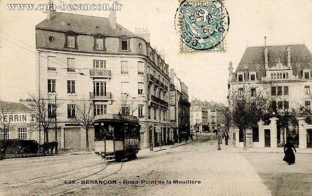 438 - BESANÇON - Rond-Point de la Mouillère